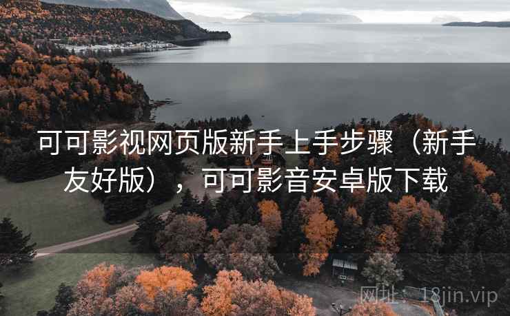 可可影视网页版新手上手步骤（新手友好版），可可影音安卓版下载