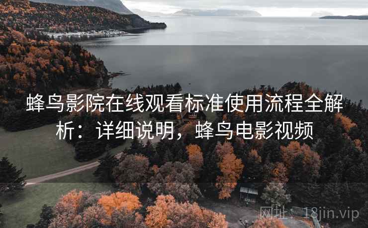 蜂鸟影院在线观看标准使用流程全解析：详细说明，蜂鸟电影视频
