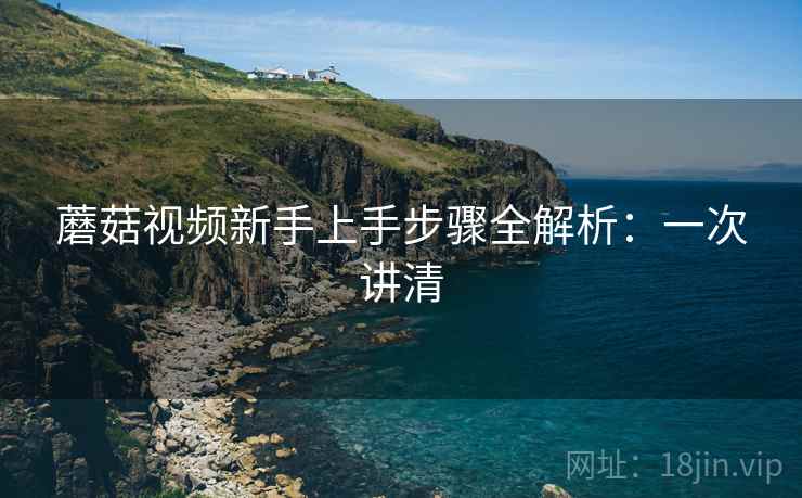 蘑菇视频新手上手步骤全解析：一次讲清